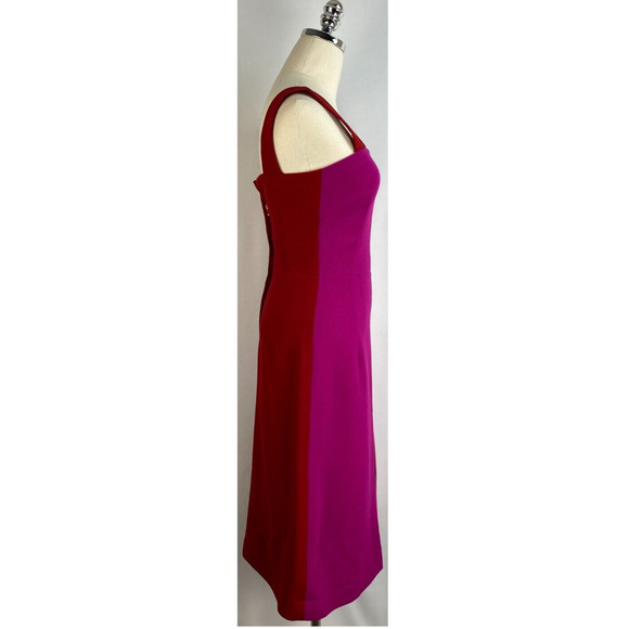 NWT DOLCE & GABBANA Dress Pink Colorblock Sheath Bodycon IT 36 US 0 - Picture 4 of 15